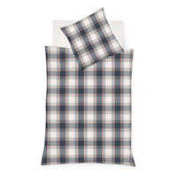 BETTWÄSCHE Lech Flanell 155/200 cm  - Dunkelblau, Design, Textil (155/200cm) - Fleuresse