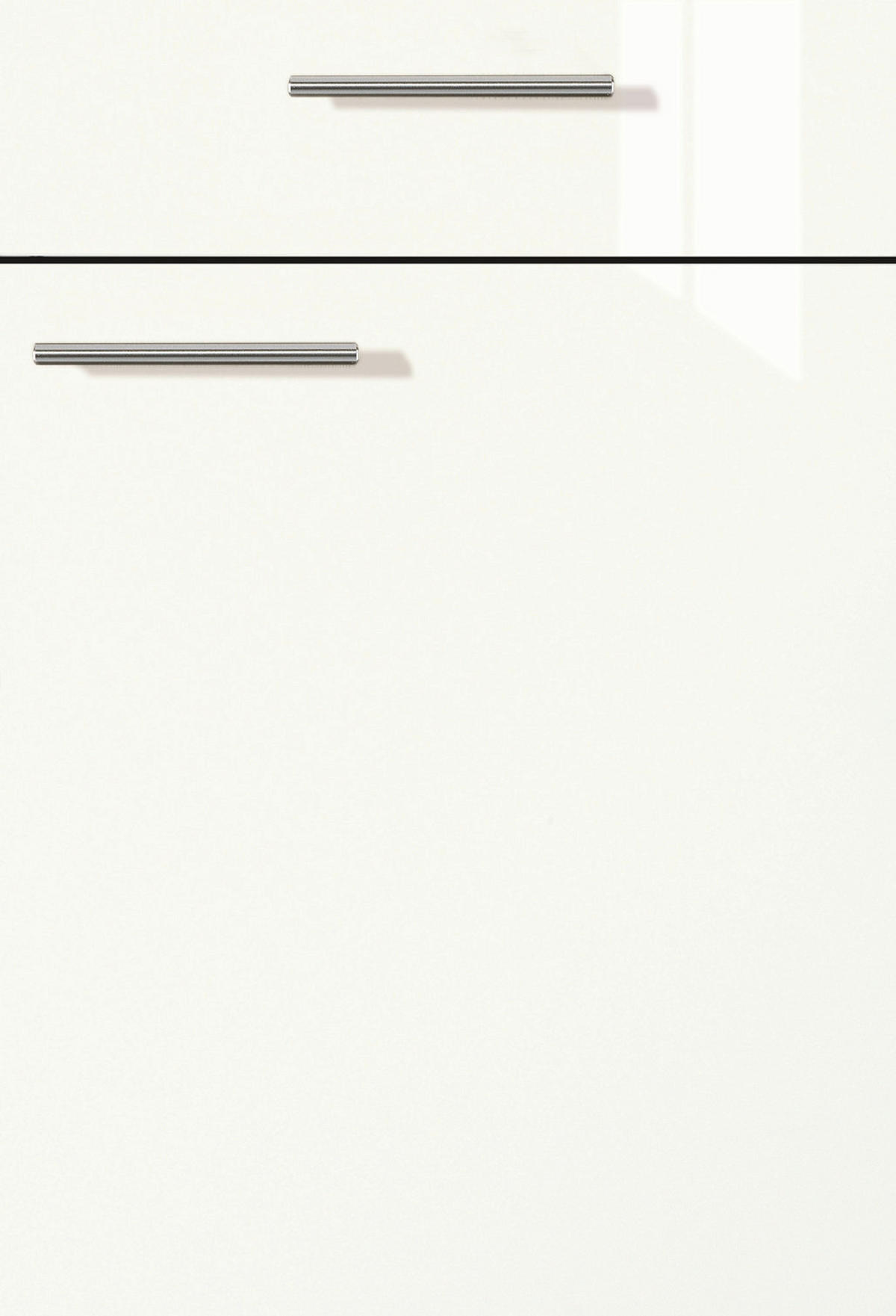 KÜCHENLEERBLOCK   in Weiß, Eichefarben  - Eichefarben/Schwarz, Design, Holzwerkstoff/Metall (330cm) - Xora