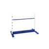 HINDERNISPARCOUR HOPPE Blau  - Blau, Basics, Holz (92/67/50cm) - Pinolino