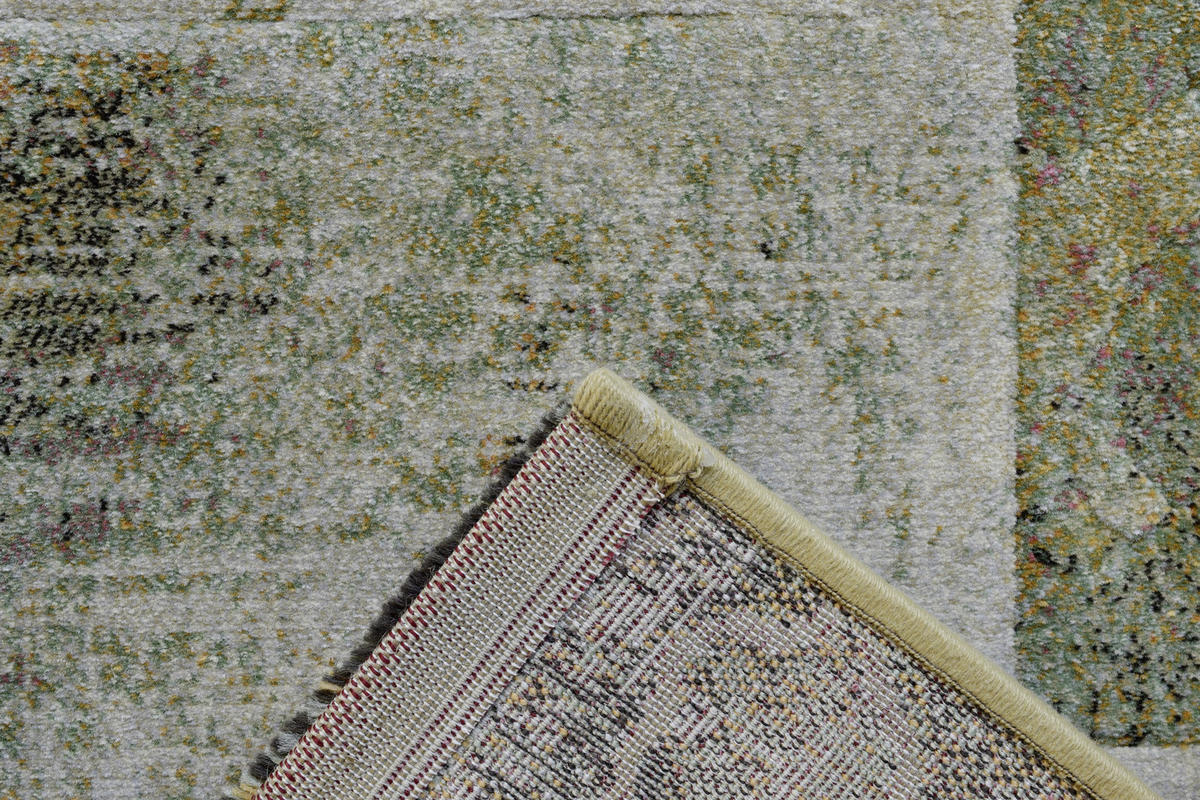 WEBTEPPICH 120/170 cm Catania Grün, Hellgrün, Beige  - Beige/Hellgrün, KONVENTIONELL, Textil (120/170cm) - Novel