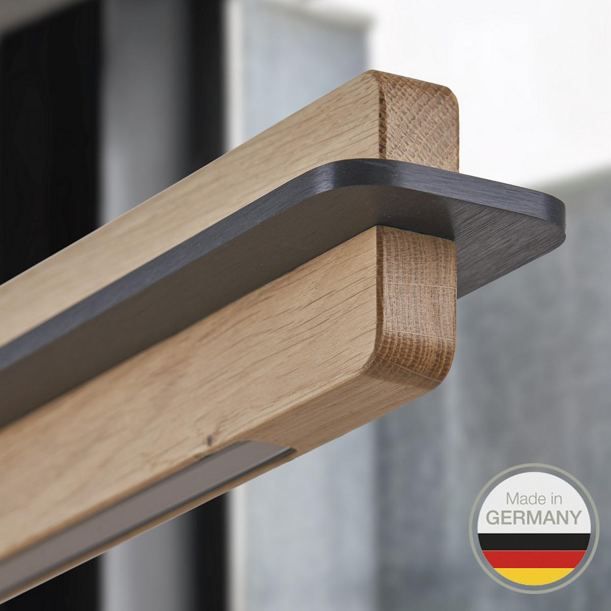 LED-HÄNGELEUCHTE 655 148/6/6,5 cm   - Wildeiche, Natur, Holz (148/6/6,5cm) - Ambiente