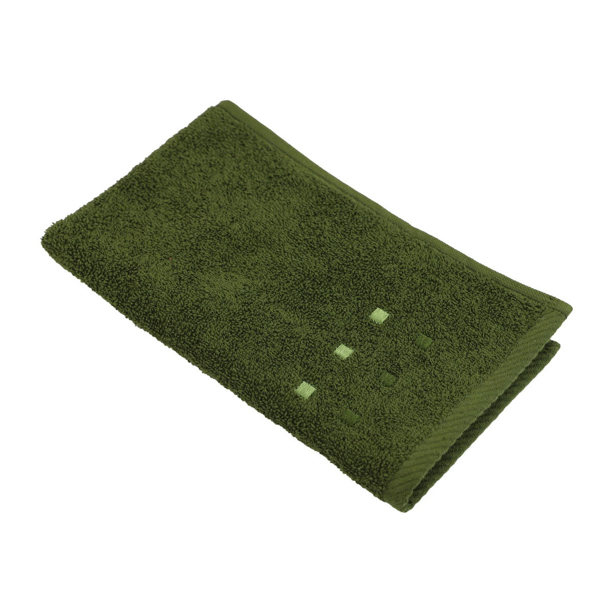 GÄSTETUCH Quattro Grün 4-teilig 30/50 cm  - Grün, Basics, Textil (30/50cm) - Esposa
