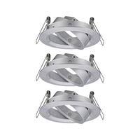 DECKENLEUCHTE 8,4 cm  - Alufarben, Basics, Metall (8,4cm) - Paulmann