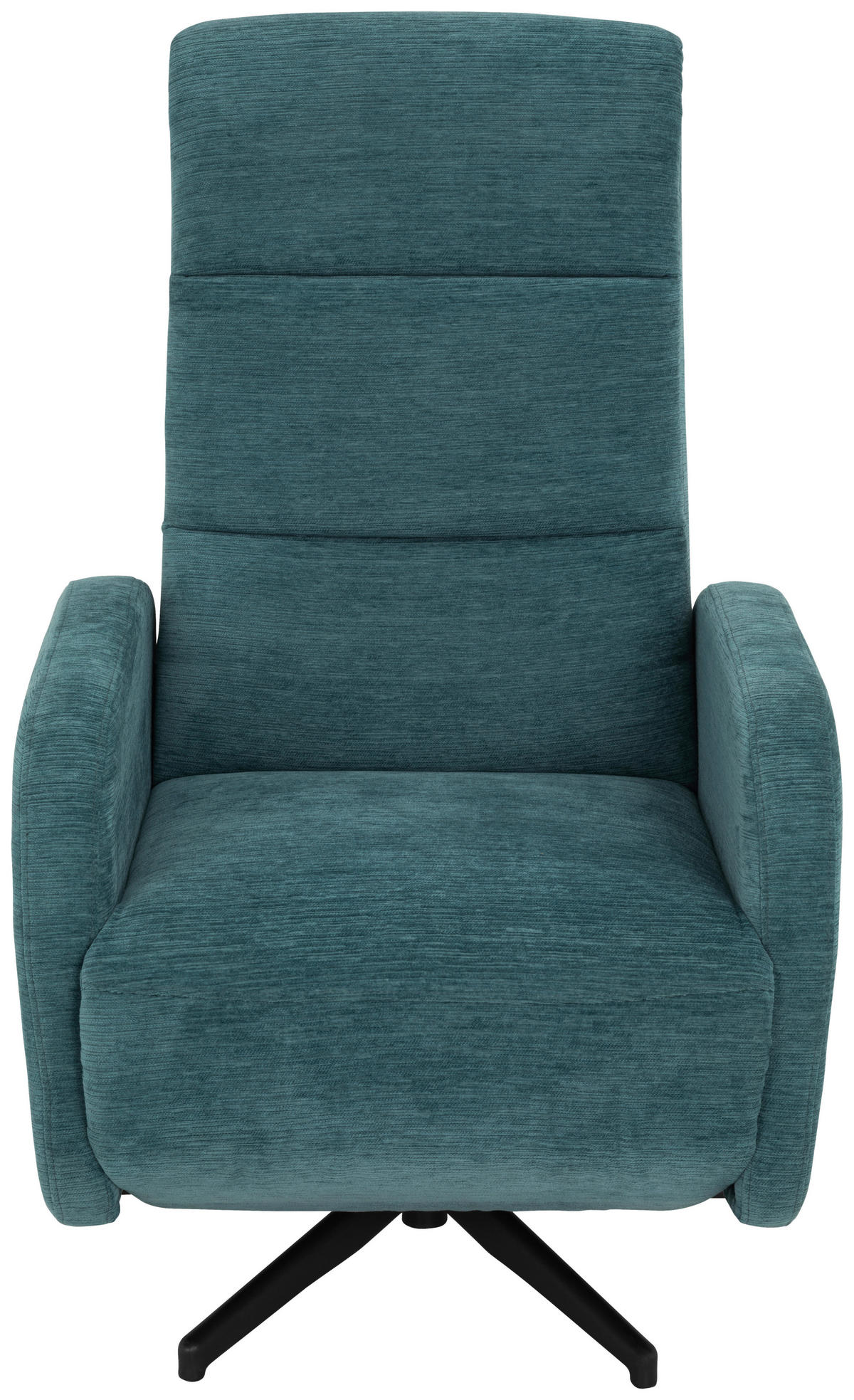 RELAXSESSEL Webstoff, Struktur    - Blau/Schwarz, MODERN, Textil/Metall (67/108/72/88/160cm) - MID.YOU