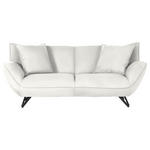 3-SITZER-SOFA in Feincord Creme  - Creme/Schwarz, Design, Textil/Metall (203/90/95cm) - Carryhome