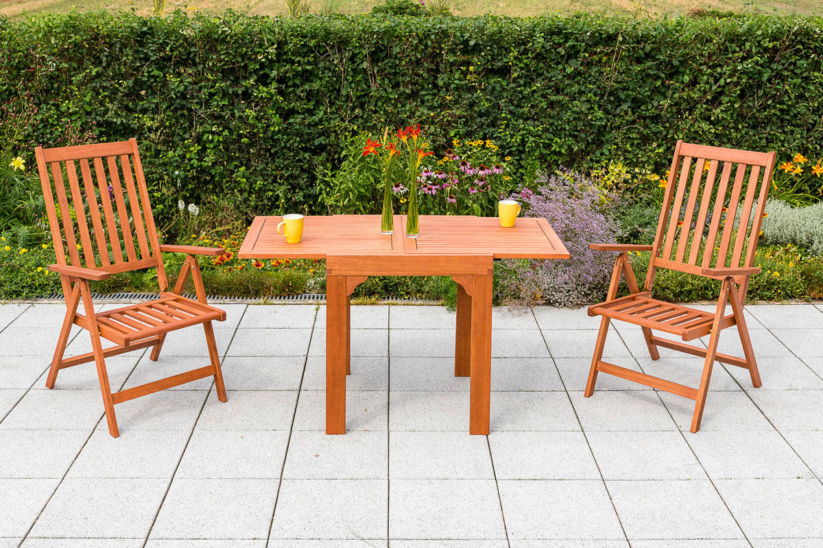 BALKONSET  - Naturfarben, MODERN, Holz - Gardenson