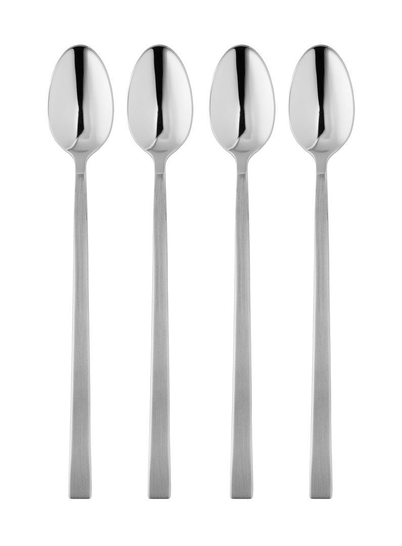 LATTE-MACCHIATO-LÖFFELSET - Silberfarben, Design, Metall (23,2/11,6/3,3cm) - Joop!
