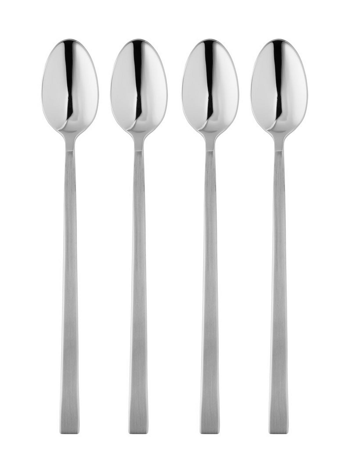 LATTE-MACCHIATO-LÖFFELSET - Silberfarben, Design, Metall (23,2/11,6/3,3cm) - Joop!