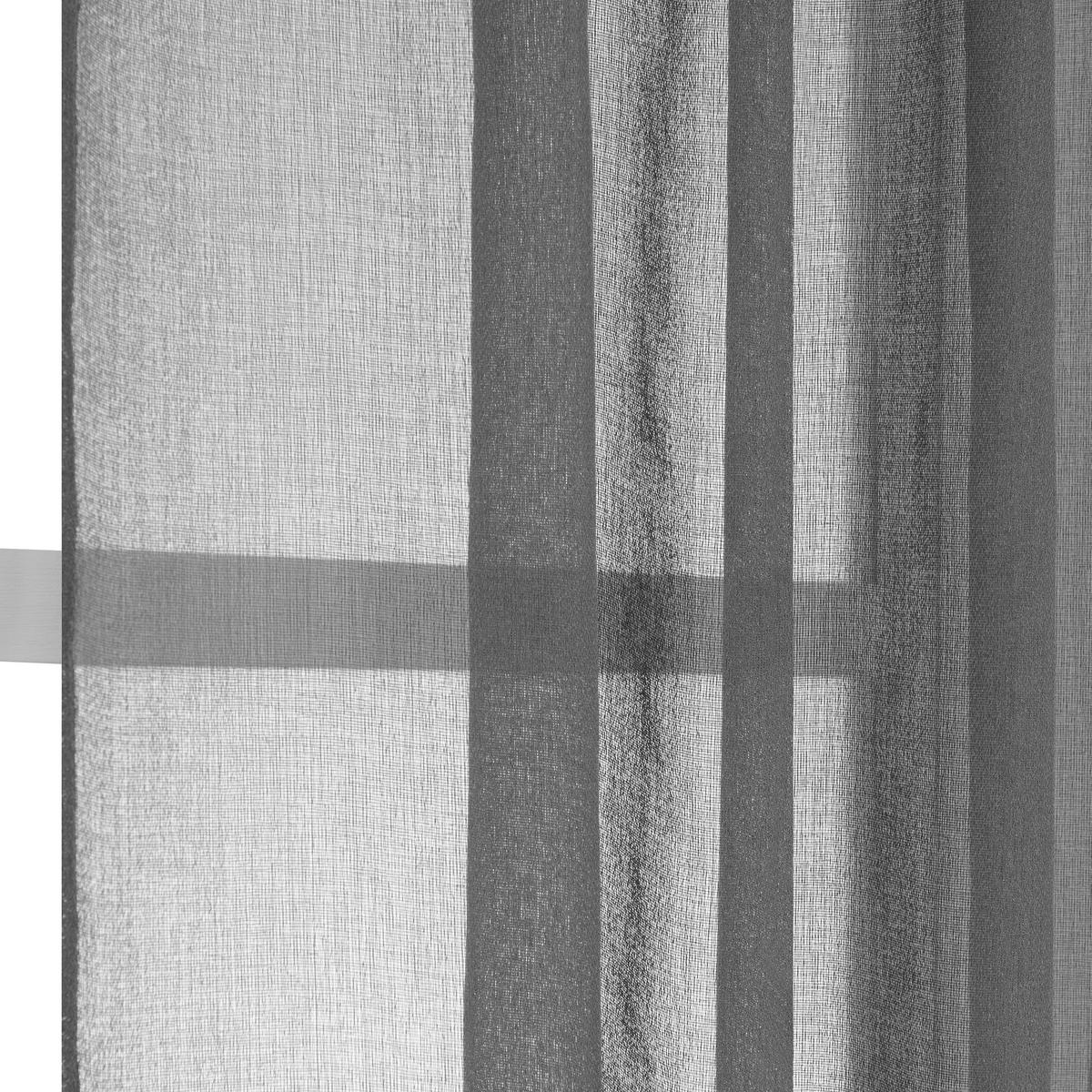 FERTIGVORHANG  halbtransparent   140/240 cm  - Dunkelgrau, Basics, Textil (140/240cm)