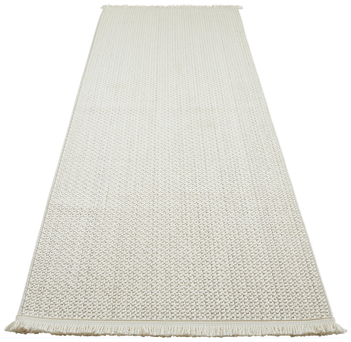 LÄUFER 80/250 cm  - Weiß, Basics, Textil (80/250cm) - Novel