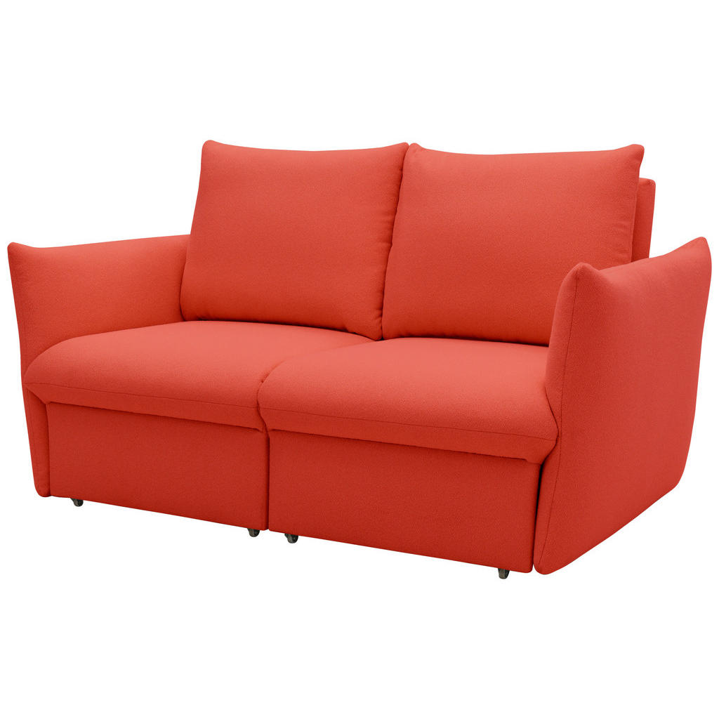 Thumbnail - Looks by W.Joop 2-Sitzer-Sofa Looks Xii, Orange, Textil, Uni, Füllung: Schaumstoff, 180x100x97 cm, Made in EU, FSC Mix, ...