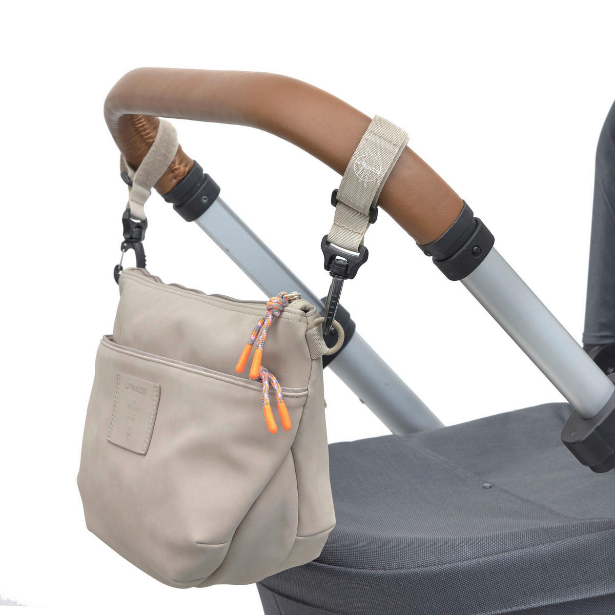 SCHULTERTASCHE  - Beige, Basics, Textil (36/13/19cm) - Lässig