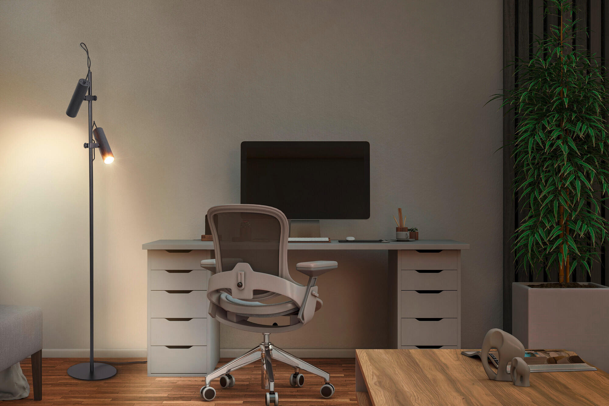 STEHLEUCHTE 25/149,50 cm    - Design, Metall (25/149,50cm) - Ledvance