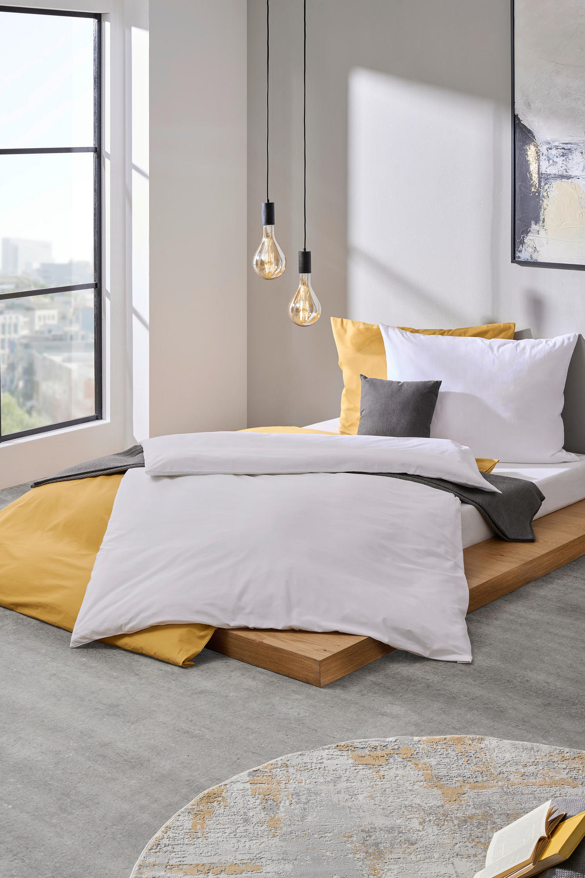 POVLEČENÍ, perkál, bílá, 140/200 cm - bílá, Basics, textil (140/200cm) - Bio:Vio