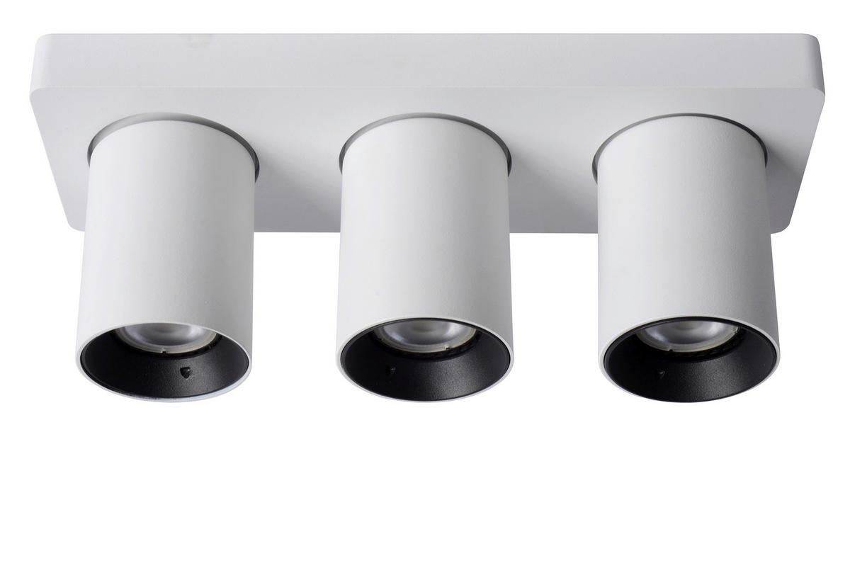 LED-STRAHLER Nigel 30/10/11.5 cm   - Weiß, KONVENTIONELL, Metall (30/10/11.5cm) - Lucide