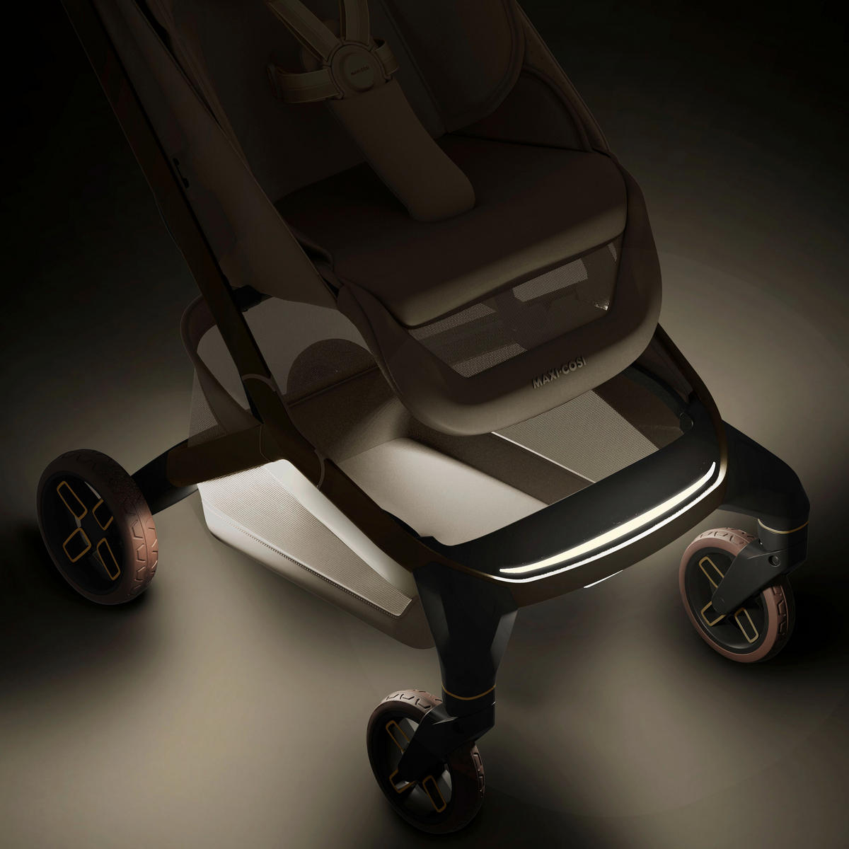 BUGGY Fame Cabin  - Sandfarben/Creme, Basics (44,5/105/84cm) - Maxi-Cosi