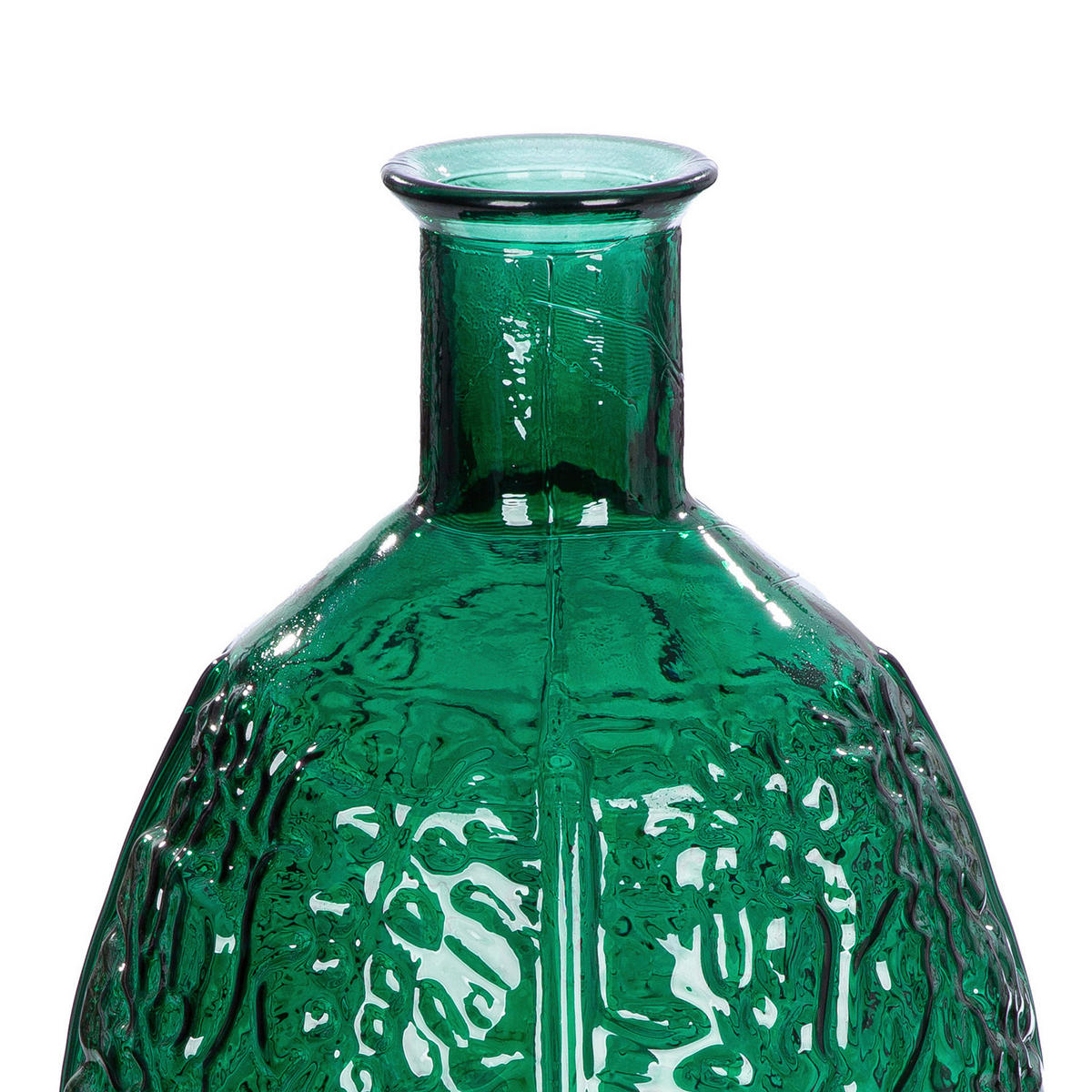 BODENVASE DSCHUNGEL 59 cm  - Jadegrün, Basics, Glas (29/59cm)