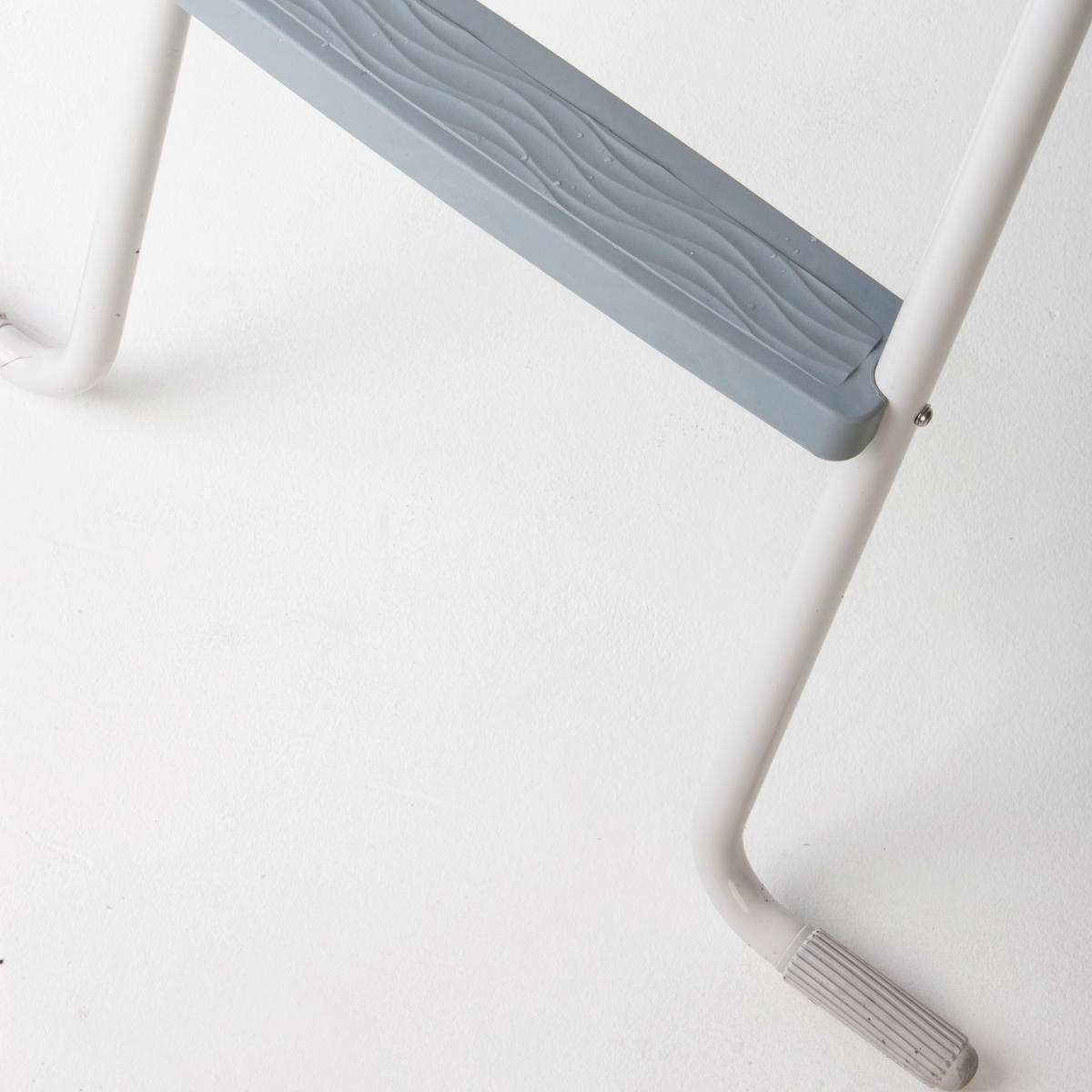 POOLLEITER 2024  - Weiß, KONVENTIONELL, Metall (134cm) - Gre