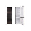 KYL-/FRYSKOMBINATION KG176BS-37  - mörkgrå, Basics, metall/glas (54/176/55cm) - Respekta