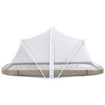 MÜCKENNETZ  - Weiß, Basics, Textil (84/84/37cm) - My Baby Lou