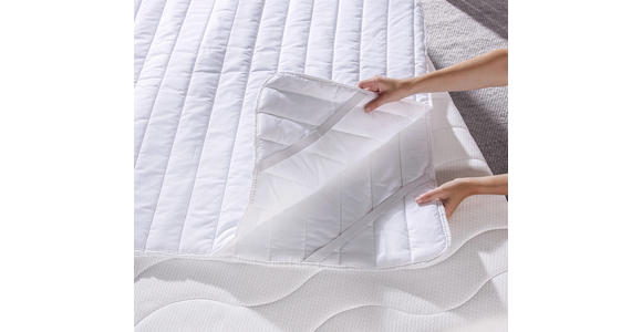 Unterbett Ramona 95x195 cm - Weiß, KONVENTIONELL, Textil (95/195cm) - Primatex