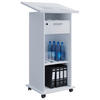 STEHPULT 60/50/120 cm  in Weiss  - Weiss, Basics, Holzwerkstoff (60/50/120cm) - MID.YOU