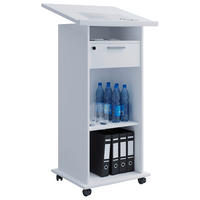 STEHPULT 60/50/120 cm  in Weiss  - Weiss, Basics, Holzwerkstoff (60/50/120cm) - MID.YOU