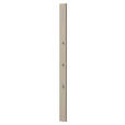 GARDEROBE 2-teilig  in 90/185/33 cm  - Taupe, Design, Glas/Holzwerkstoff (90/185/33cm) - Moderano