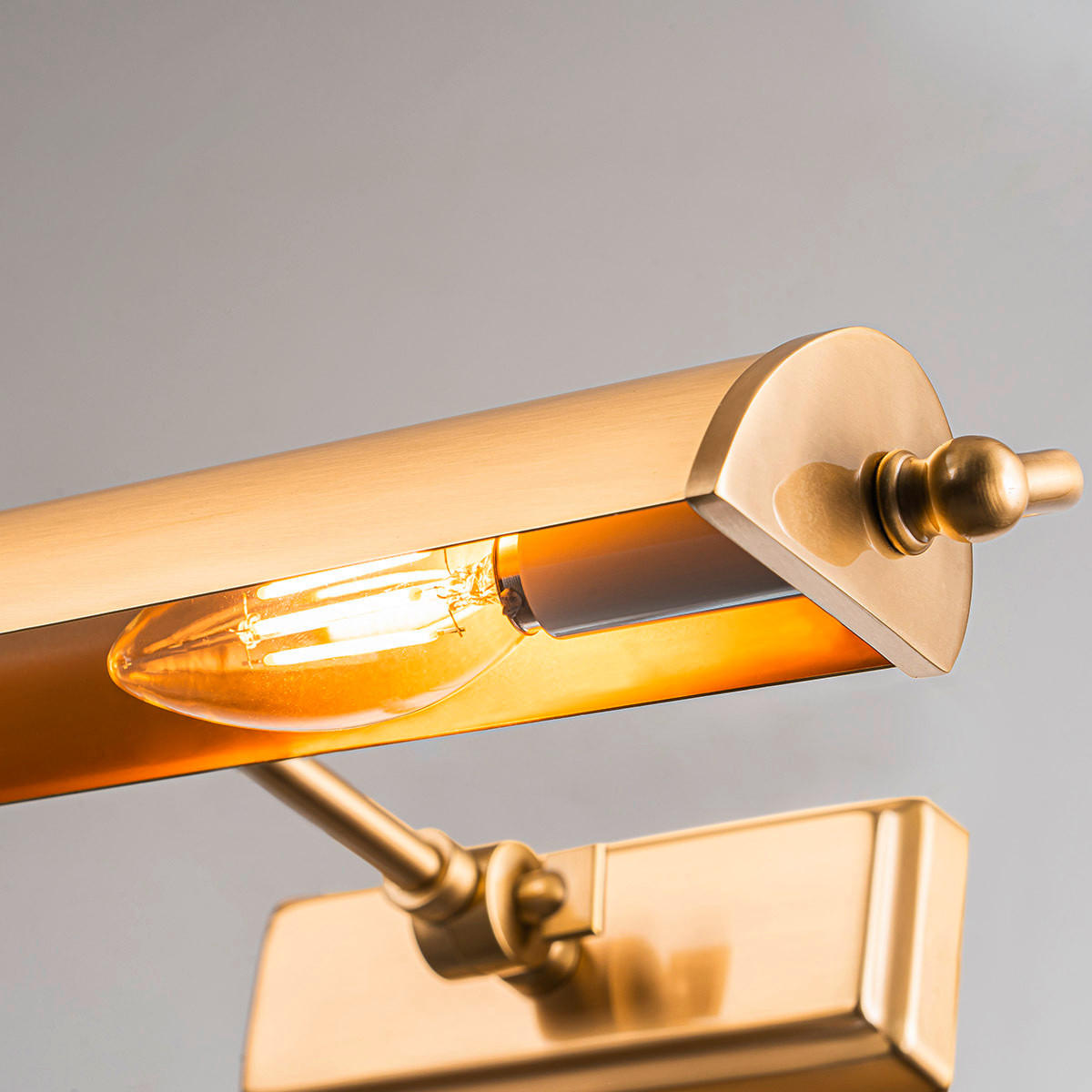 BILDERLEUCHTE - Messingfarben, Konventionell, Metall (12,7/44,5/31,8cm) - Elstead Lighting