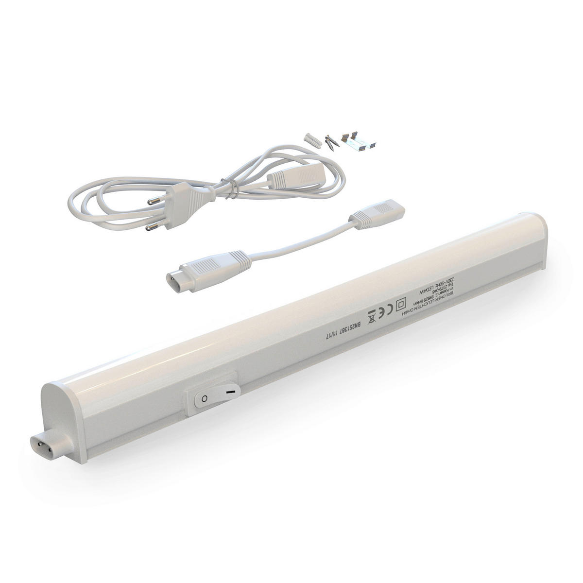 UNTERBAULEUCHTE 31,3/3/2,2 cm   - Weiß, KONVENTIONELL, Kunststoff (31,3/3/2,2cm)