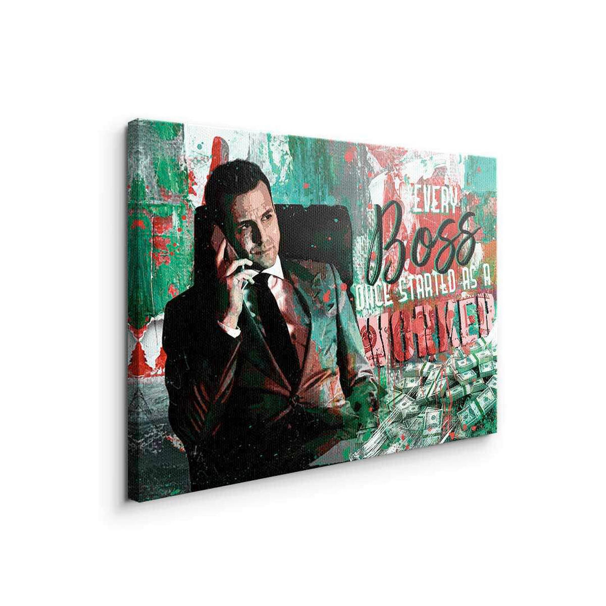 KUNSTDRUCK  - Multicolor, Basics, Holz (80x60cm)