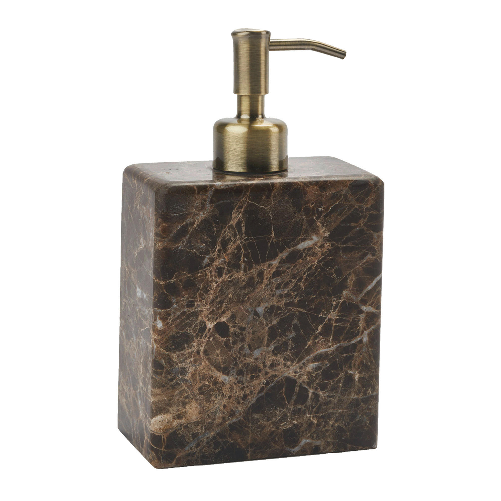 Aquanova Seifenspender Hammam Braun 10x17.5x6 cm