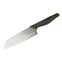 SANTOKUMESSER Bonn 30 cm  - Silberfarben/Grau, Design, Kunststoff/Metall (30cm) - Chefkoch+Fackelmann