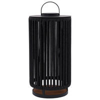 SOLARLEUCHTE 42/81/42 cm   - Dunkelgrau/Anthrazit, Design, Kunststoff/Textil (42/81/42cm) - Ambia Garden