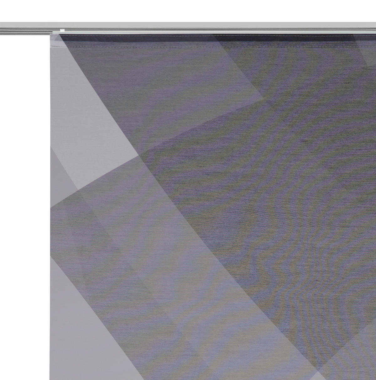 PANELGARDIN  - silver/antracit, Design, textil (60/245cm) - Novel