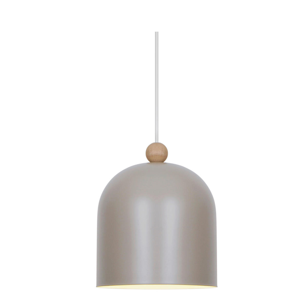 HÄNGELEUCHTE Gaston 24/20/20 cm  - Hellbraun, Design, Metall (24/20/20cm) - Nordlux
