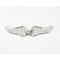 DEKORACE NA ZEĎ 50/16,5/4,5 cm  - barvy niklu, Design, kov (50/16,5/4,5cm) - Ambia Home