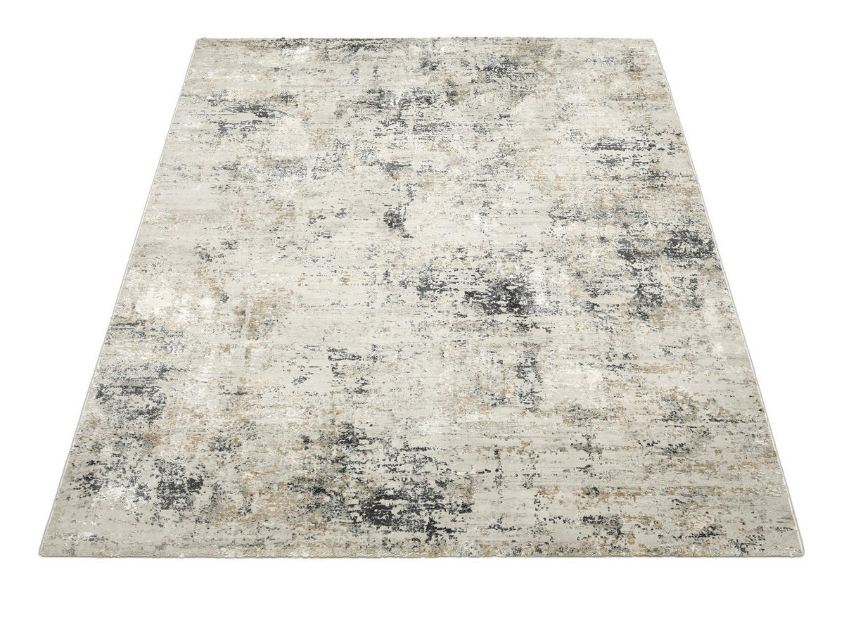 VINTAGE-TEPPICH 160/230 cm Valdovara Hellgrau, Dunkelgrau, Beige  - Dunkelgrau/Beige, Design, Textil (160/230cm) - Dieter Knoll