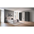BOXSPRINGBETT 180/200 cm,  in Creme, gepolstertes Kopfteil, Bettkasten, Topper, Matratzen, H2 = mittel  - Creme/Schwarz, Basics, Holzwerkstoff/Kunststoff (180/200cm) - Esposa
