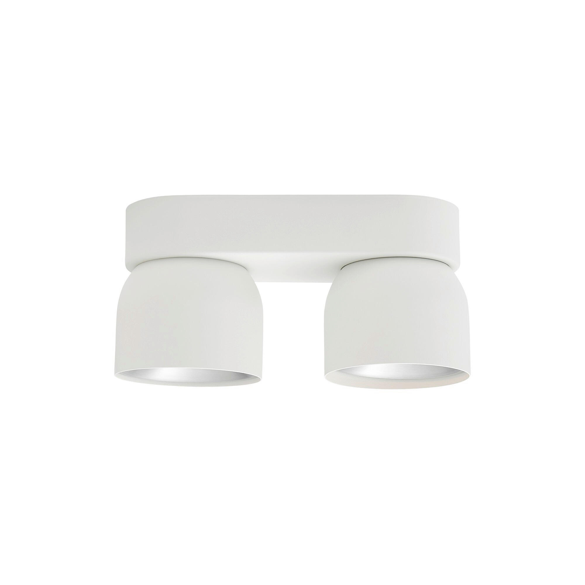DECKENSTRAHLER Pitcher 24/11,6 cm  - Weiß, Basics, Metall (24/11,6cm) - Nordlux