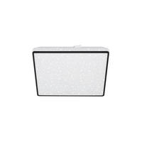 LED-DECKENLEUCHTE 27/27/4,5 cm  - Schwarz, Design, Kunststoff/Metall (27/27/4,5cm)