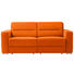 SCHLAFSOFA in Textil Orange - Orange, KONVENTIONELL, Textil/Metall (202/86/92cm) - Sedda SCHLAFSOFA in Textil Orange - Orange, KONVENTIONELL, Textil/Metall (202/86/92cm) - Sedda