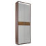 GARDEROBENSCHRANK Eiche lackiert Dunkelgrau, Eichefarben, Weiß - Dunkelgrau/Eichefarben, Design, Glas/Holz (62/203/35cm) - Cassando GARDEROBENSCHRANK Eiche lackiert Dunkelgrau, Eichefarben, Weiß - Dunkelgrau/Eichefarben, Design, Glas/Holz (62/203/35cm) - Cassando