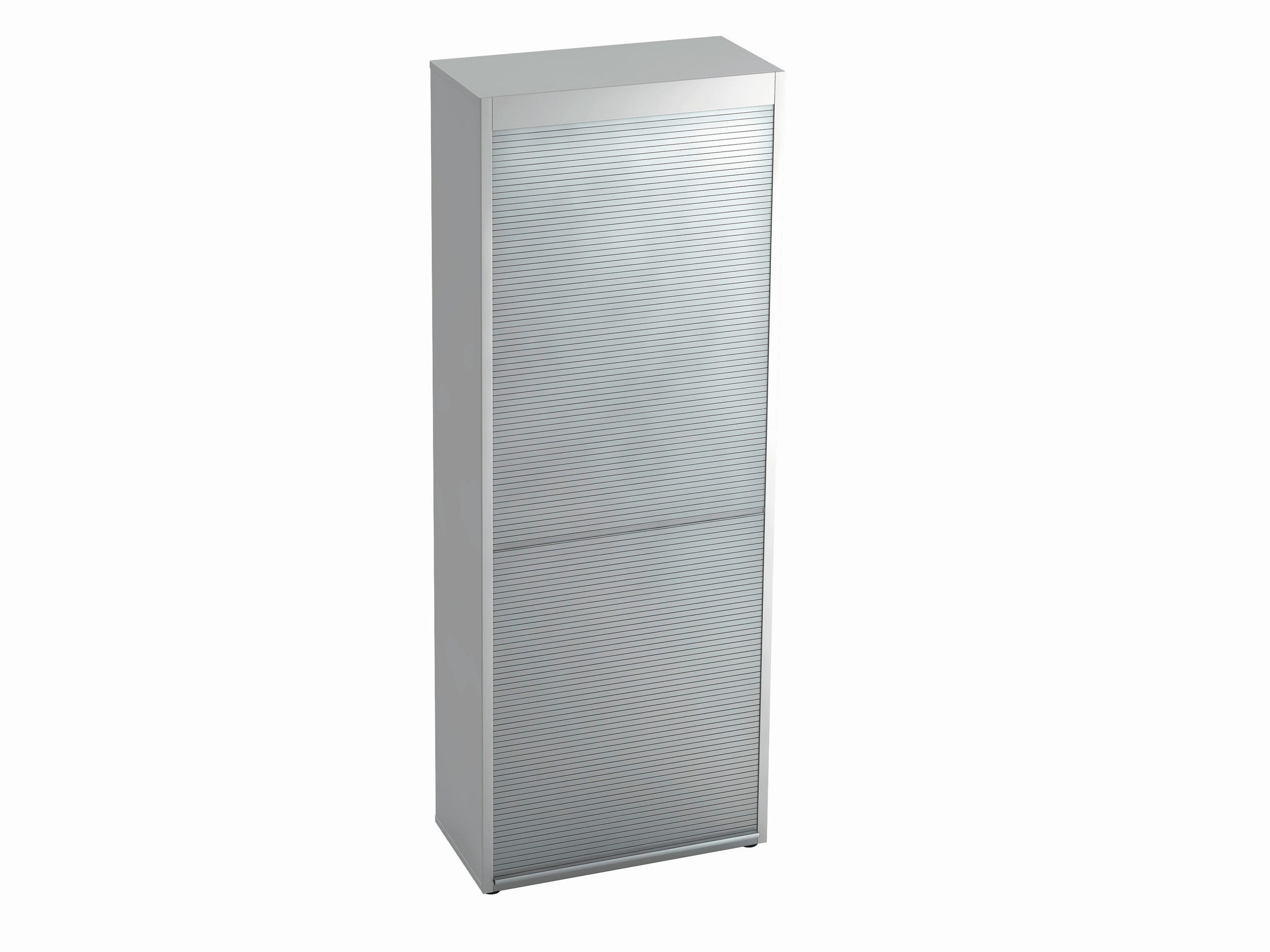 Venda Aktenschrank Weiß, Alu 80x215.6x42 cm