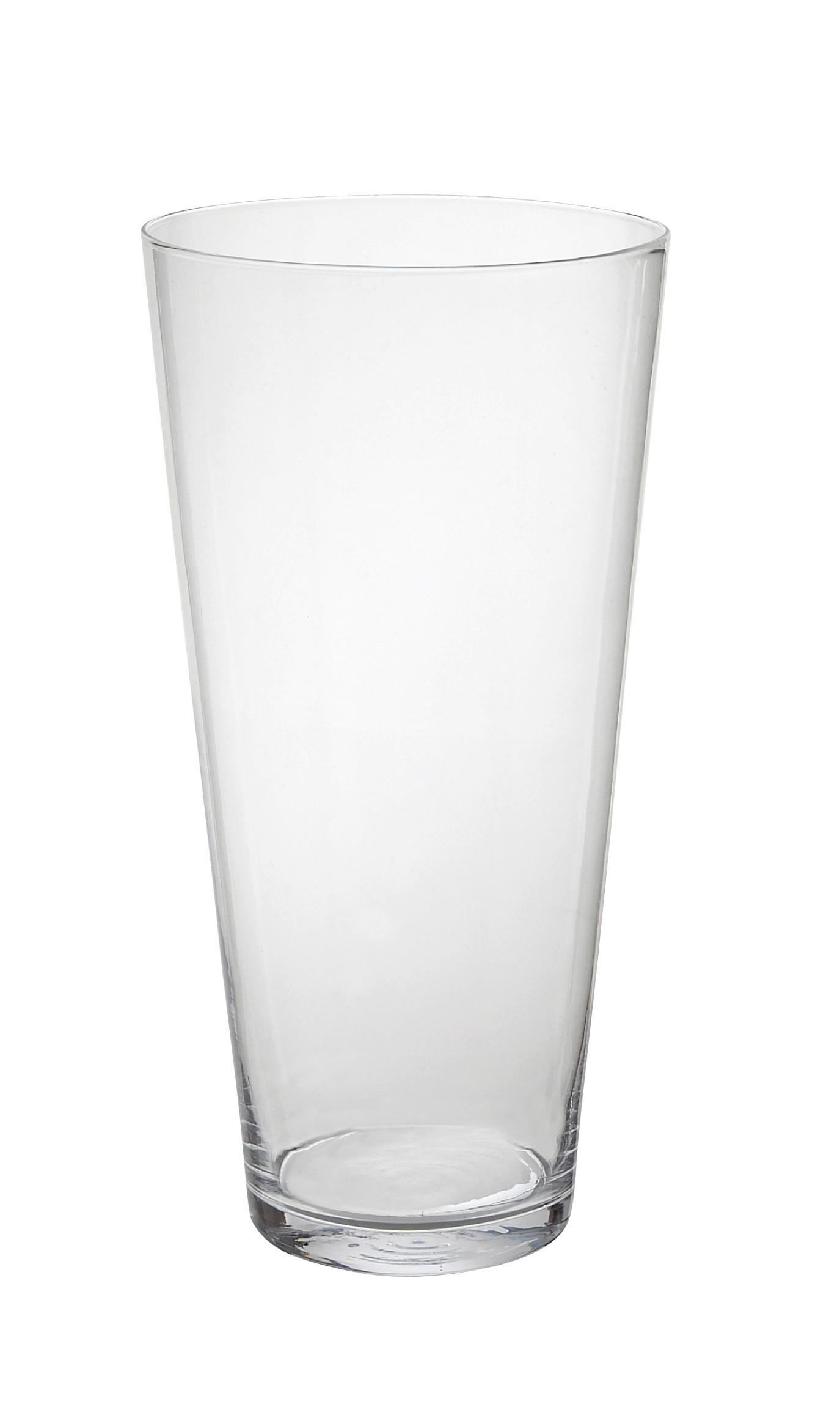 VÁZA, sklo, 35 cm - číra, Basics, sklo (18/35cm) - Ambia Home