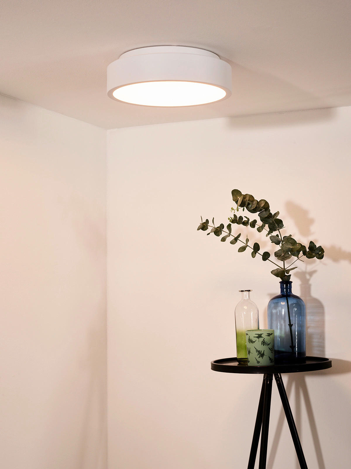 LED-DECKENLEUCHTE Talowe Led 30/30/8 cm   - Weiß, MODERN, Metall (30/30/8cm) - Lucide