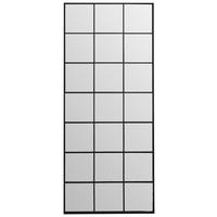 WANDSPIEGEL 60/140/1,6 cm    in rechteckig  - Schwarz, Trend, Glas/Holzwerkstoff (60/140/1,6cm) - Carryhome