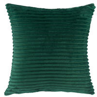 JASTUČNICA 48/48 cm    CORD  - smaragdno zelena, Basics, tekstil (48/48cm) - Novel