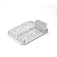EDÉNYSZÁRÍTÓ TÁLCA - világosszürke, Basics, műanyag/fém (1.981kg) - Brabantia