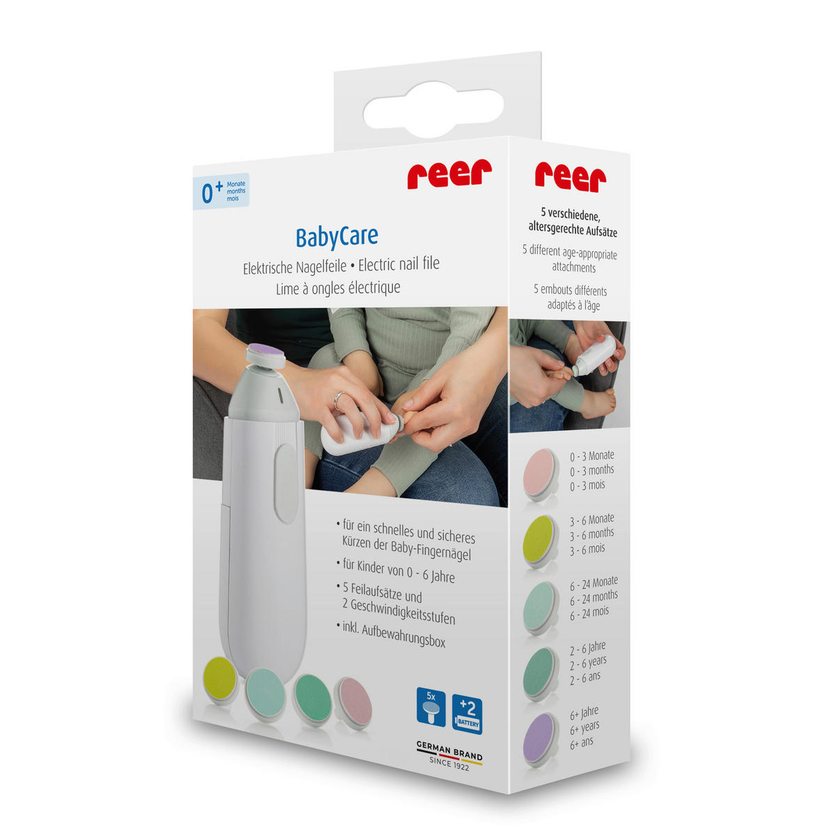 BABYPFLEGESET - Weiß, Basics, Kunststoff (9,7/4/17cm) - Reer